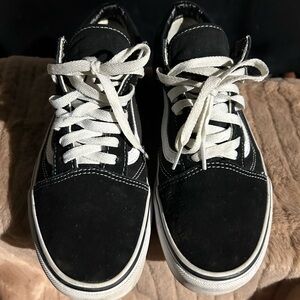 Black vans for men size 9